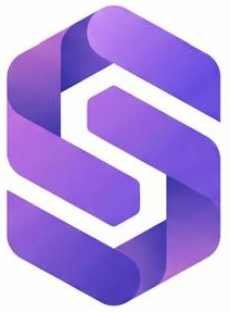 SiloSoft’s folded violet S brand mark